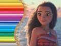 Game Coloring Book for Moana