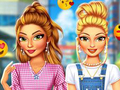 Game Super Girls Ripped Jeans Outfits