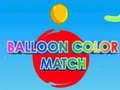 Game Balloon Color Matching