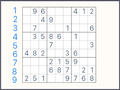 Game Classic Sudoku Puzzle