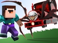 Game Noob vs Spider Train