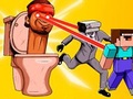 Game Skibidi Toilet and Nubik Survivors