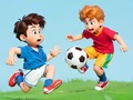 Game Coloring Book: Kick Ball