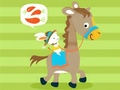 Game Coloring Book: Riding Horse