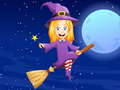 Game Coloring Book: Halloween Girl