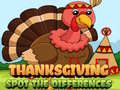 Game Thanksgiving Spot the Difference