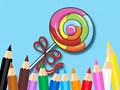 Game Coloring Book: Lollipop