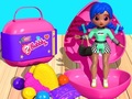 Game Surprise Makeup Doll Unbox