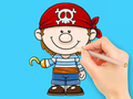 Game Coloring Book: Pirate