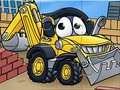 Game Jigsaw Puzzle: Excavator Buliding