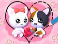 Game  Love Cat Draw Puzzle