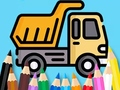 Game Coloring Book: Dump-Truck