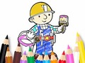 Game Coloring Book: Whitewasher