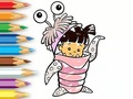 Game Coloring Book: Monster Costume Girl