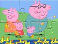 Game Jigsaw Puzzle: Peppa Pig Feed Ducks