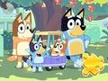 Game Jigsaw Puzzle: Bluey Family