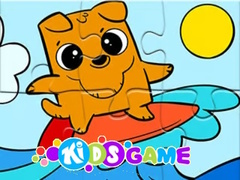 Game Jigsaw Puzzle: Surfing In The Sea