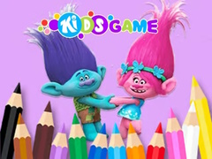 Game Coloring Book: Cute Troll