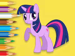 Game Coloring Book: Little Pony