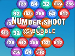 Game Number Shoot x 2 bubble