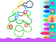 Game Toddler Drawing: Tree