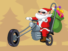Game Santa Driver Coloring Book