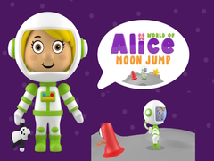 Game World of Alice Moon Jump