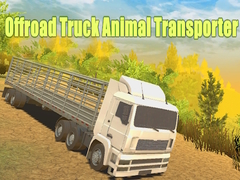 Game Offroad Truck Animal Transporter