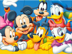 Game Jigsaw Puzzle: Mickey Mouse