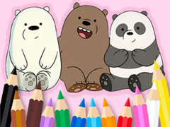 Game Coloring Book: We Three Bears