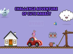 Game Challenge adventure of cute rabbit