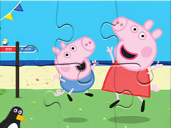 Game Jigsaw Puzzle: Peppa Fun Day