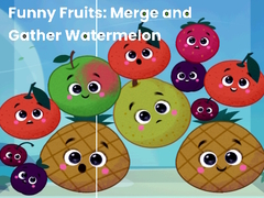 Game Funny fruits: merge and gather watermelon