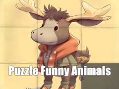 Game Puzzle Funny Animals