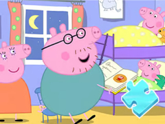 Game Jigsaw Puzzle: Peppa Sleeping Story