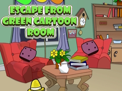 Game Escape from Green Cartoon Room