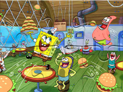 Game Jigsaw Puzzle: SpongeBob SquarePants Work Time