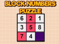 Game Block Numbers Puzzle