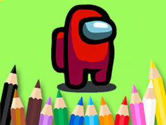 Game Coloring Book: Among Us