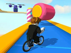 Game Obby But You're On a Bike