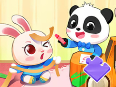 Game Jigsaw Puzzle: Baby Panda Play Time