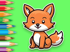 Game Coloring Book: Baby Fox
