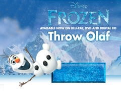 Game Frozen: Throw Olaf