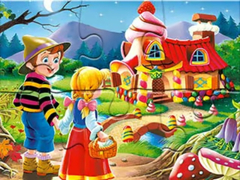 Game Jigsaw Puzzle: Gingerbread House