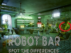 Game Robot Bar Spot the differences