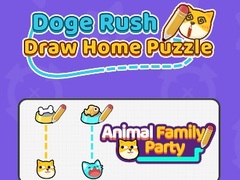 Game Doge Rush : Draw Home Puzzle