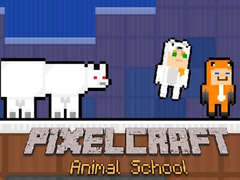 Game PixelCraft Animal School