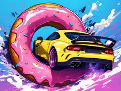 Game Roof Car Stunt