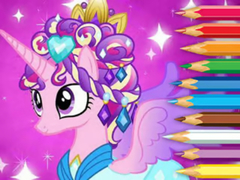 Game Coloring Book: Pony Princess
