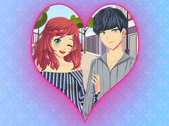 Game Romantic Anime Couples Dress Up Game